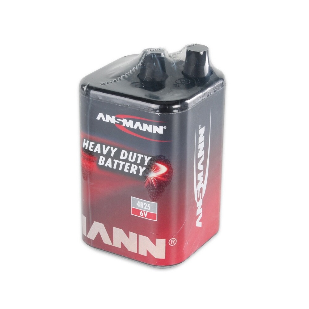 Battery 4R25 6V zinc carbon battery, Ansmann