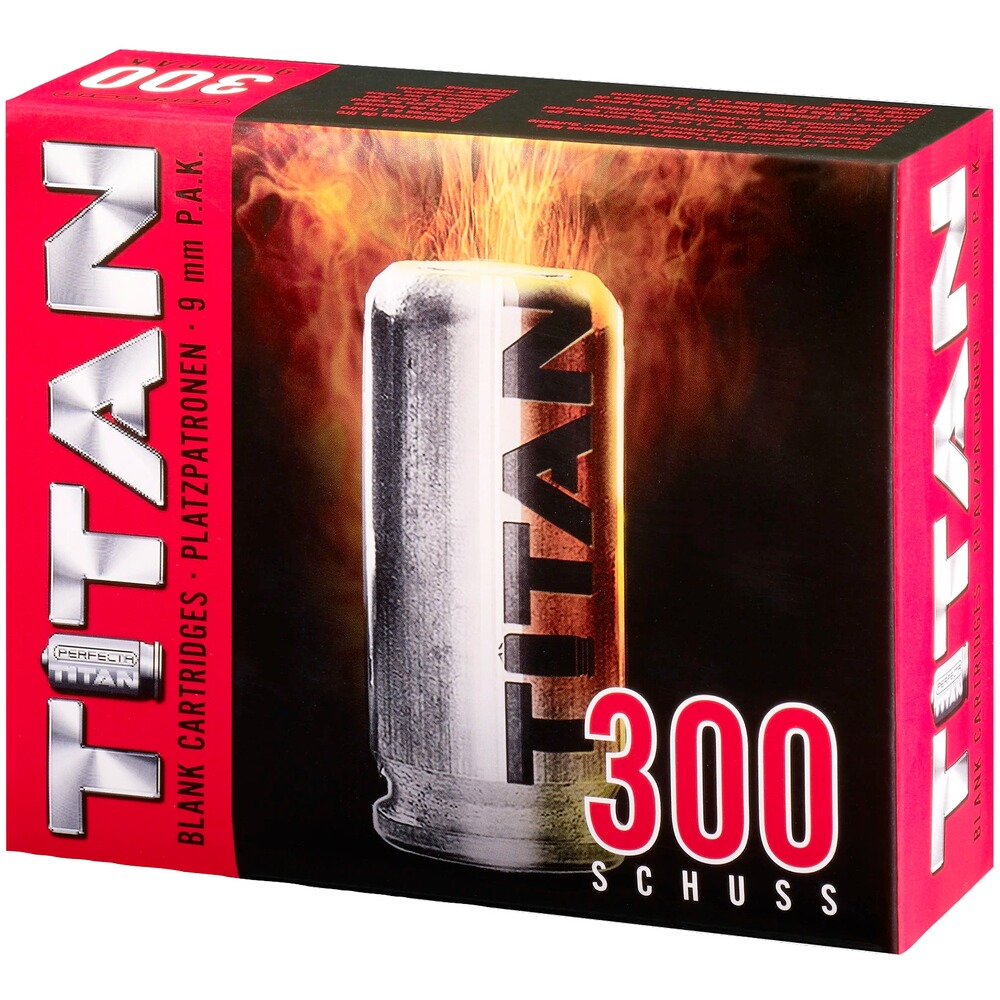 Titan Knallpatronen 9 mm P.A. 300 Stück