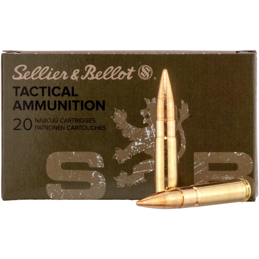 .300 AAC Blackout Vollmantel 8g/124grs, Sellier & Bellot