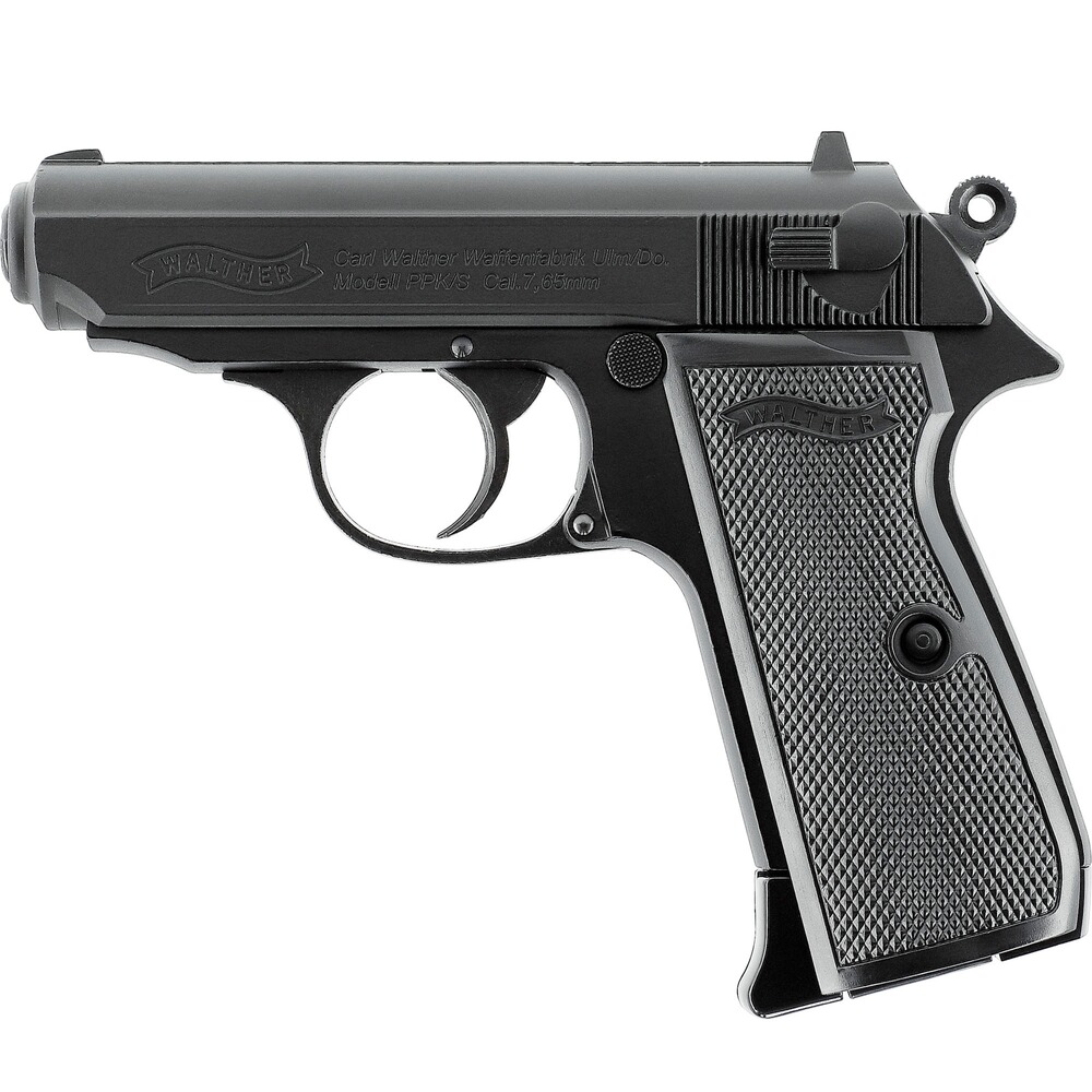 Walther CO2Pistole PPK/S (Kaliber 4,50 BB) Co2 Kurzwaffen Co2