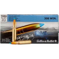 .308 Win. tipped eXergy blue 7,1g/110grs., Sellier & Bellot