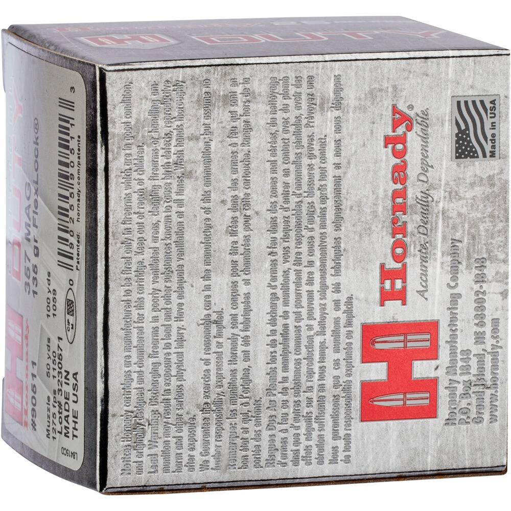 .357 Magnum FlexLock 8,7g/135grs., Hornady