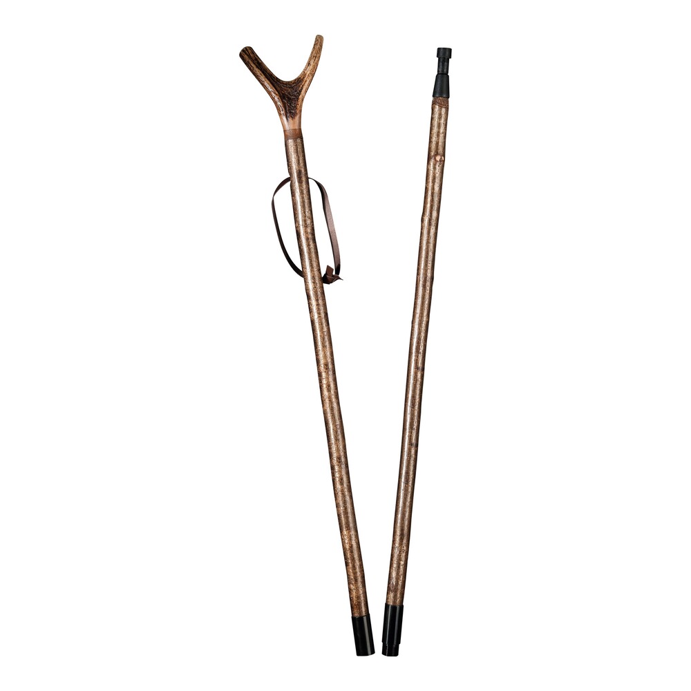 Zielstock Hirschhorngabel – 2-teilig