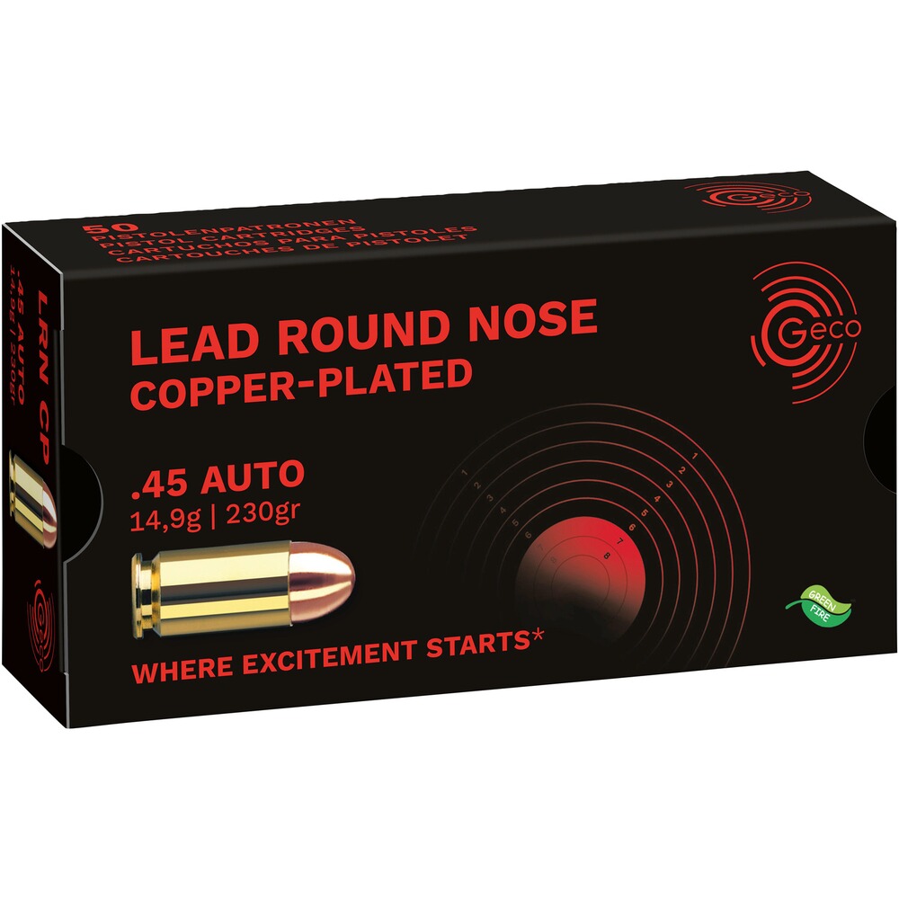 .45 ACP Blei RK verkupfert SX, 14,9g/230grs