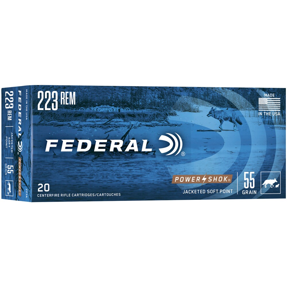 .223 Rem. Power Shok Tlm 3,6g/55grs.