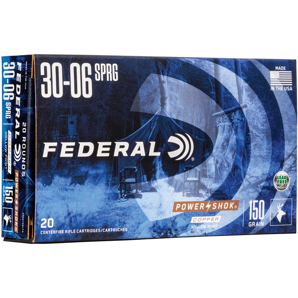 .30-06 Spr. Power Shok Copper HP 9,7g/150grs.