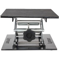 Rifle rest table, height adjustable, Lyman