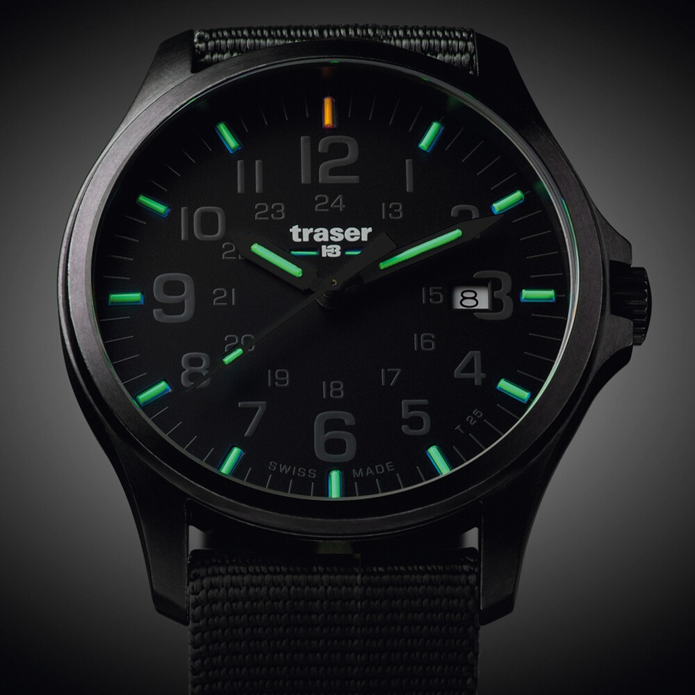 Armbanduhr P67 Officer Pro GunMetal Black H3, Traser