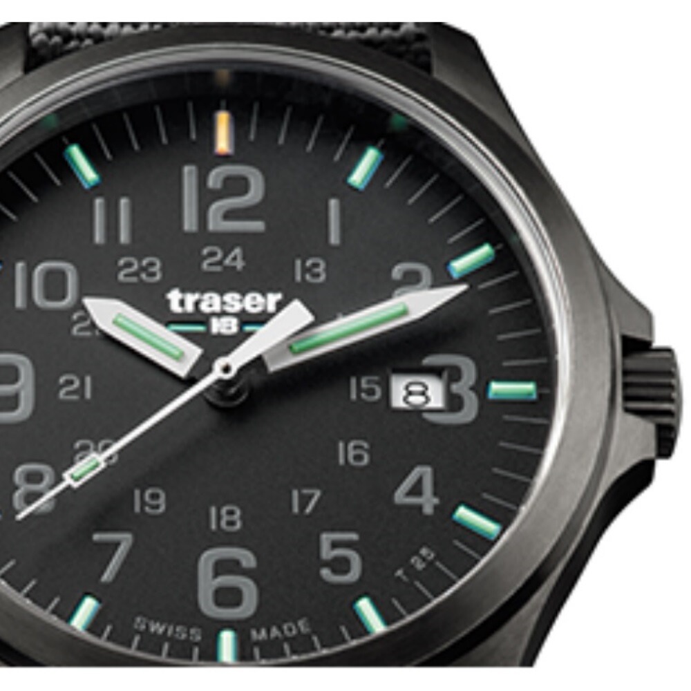 Armbanduhr P67 Officer Pro GunMetal Black H3, Traser
