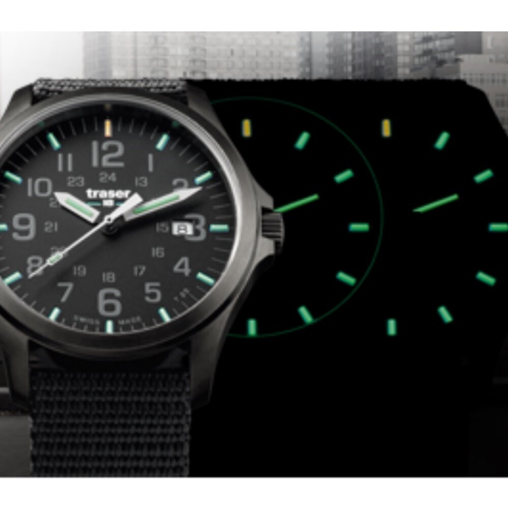 Armbanduhr P67 Officer Pro GunMetal Black H3, Traser