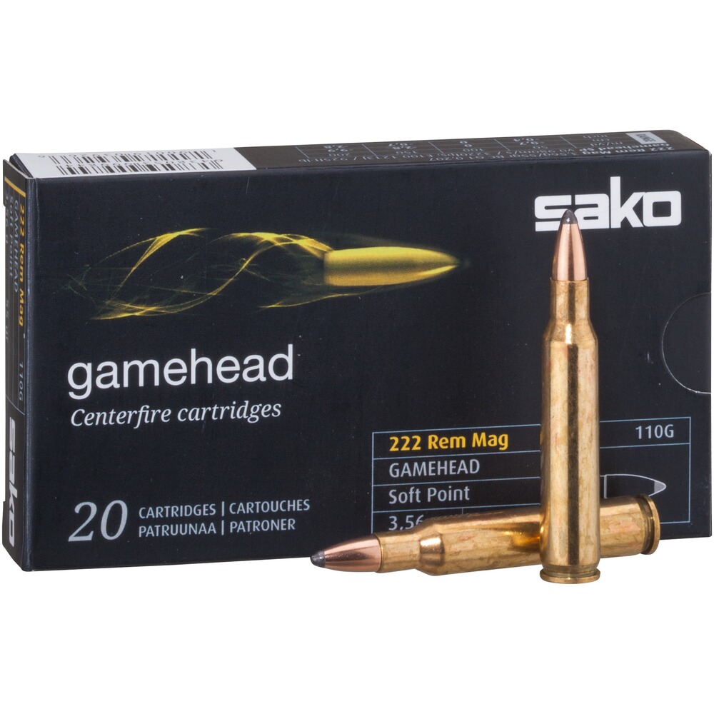.222 Rem. Mag Gamehead SP 3,6g/55grs.
