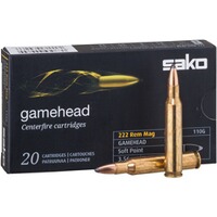 .222 Rem. Mag Gamehead SP 3,6g/55grs., Sako