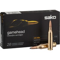 .243 Win. Gamehead SP 6,5g/100grs., Sako