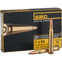 7x64 Gamehead SP 7,8g/120grs., Sako