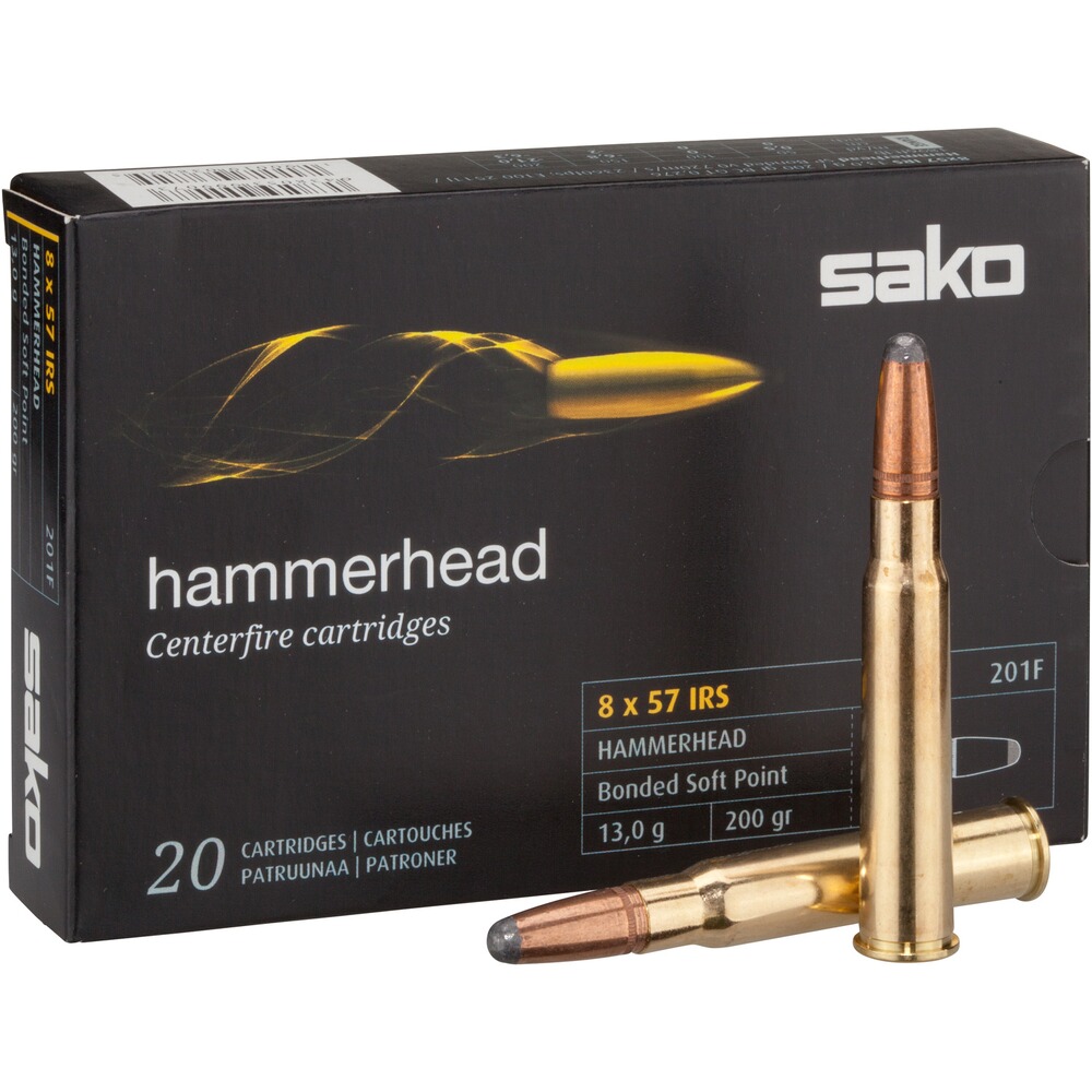 8x57 IRS Hammerhead SP 13,0g/200grs.