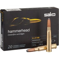 8x57 IRS Hammerhead SP 13,0g/200grs., Sako