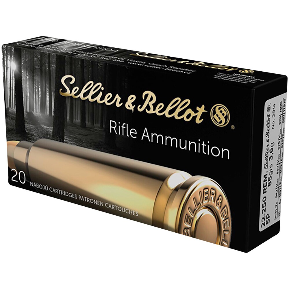 .22-250 Rem. Teilmantel 3,6g/55grs.