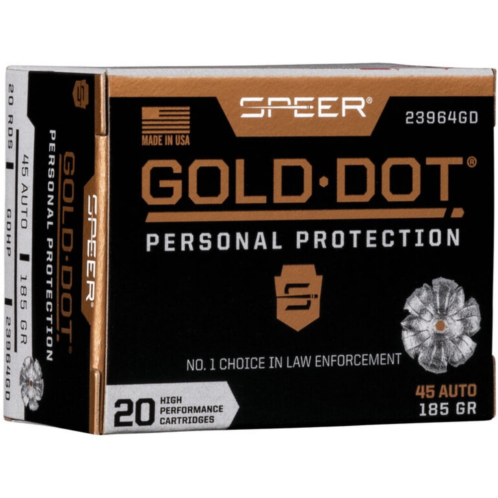 .45 ACP GD Hohlspitz 12 g/185 grs.