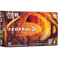 .270 Win. Fusion 9.7g/150 grs., Federal Ammunition