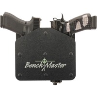 Magnetic gun holder – for 2 handguns, Benchmaster