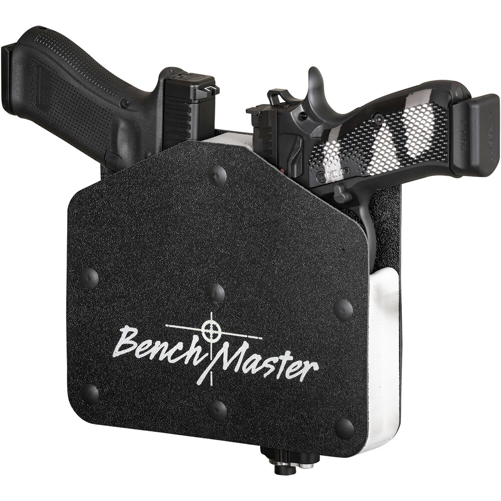 Magnetic gun holder – for 2 handguns, Benchmaster