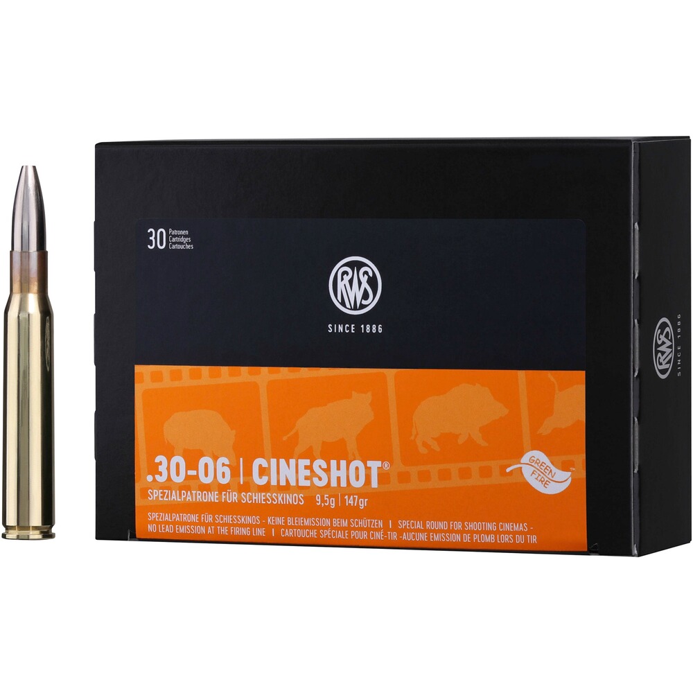 .30-06 Spr. Cineshot 9,5g/147grs. 30 Stück