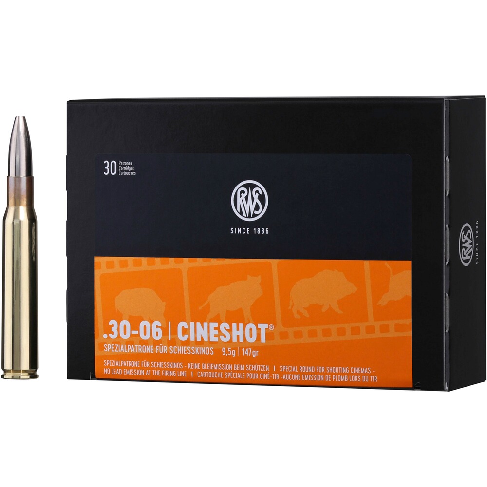 .30-06 Spr. Cineshot 9,5g/147grs. 30 Stück