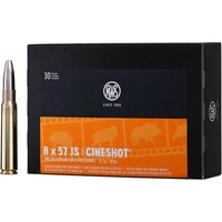 8x57 IS Cineshot 12,1g/187grs. 30 Stück, RWS