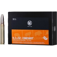 9,3x62 Cineshot 12,7g/196grs. 30 Stück, RWS