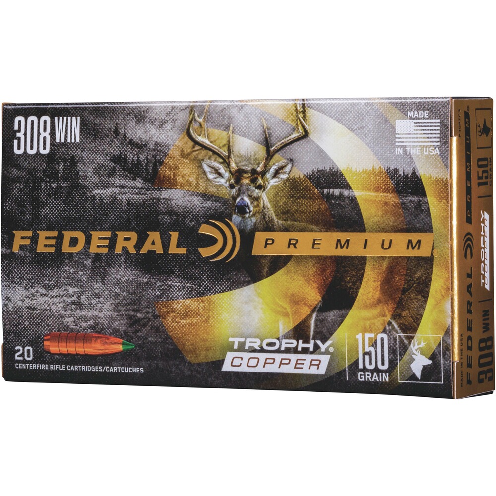 .308 Win. Trophy Copper bleifrei 9,7g/150grs.