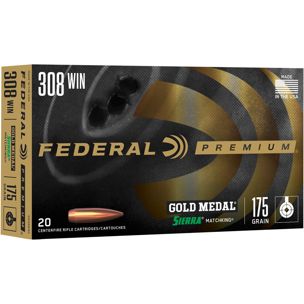 .308 Win. Premium Sierra Match King HPBT 11,3g/175grs.