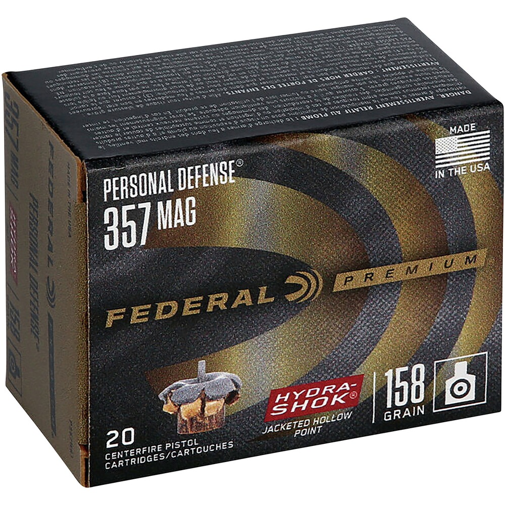 .357 Mag. Hydra Shok Hohlspitze 10,2g/158grs.