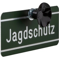 Car sign hunting protection, Dr. Gmünder