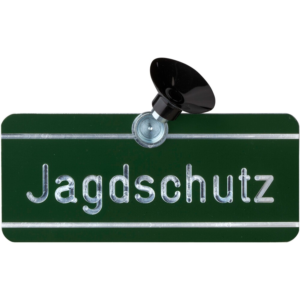 Autoschild Jagdschutz