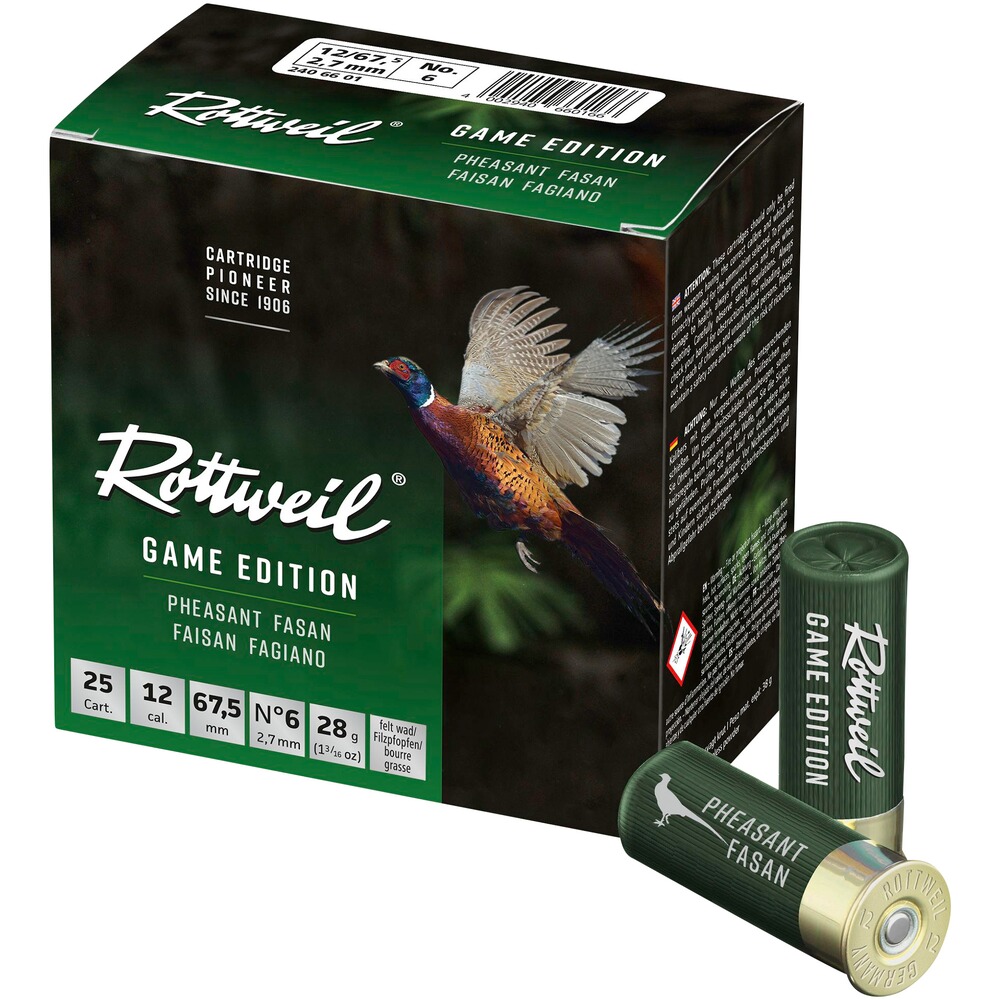 12/67,5 Game Edition Fasan 2,7mm 28g