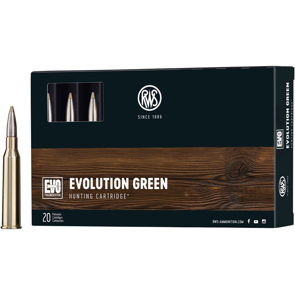 6,5x57 R Evolution Green 6,0g/93grs., RWS
