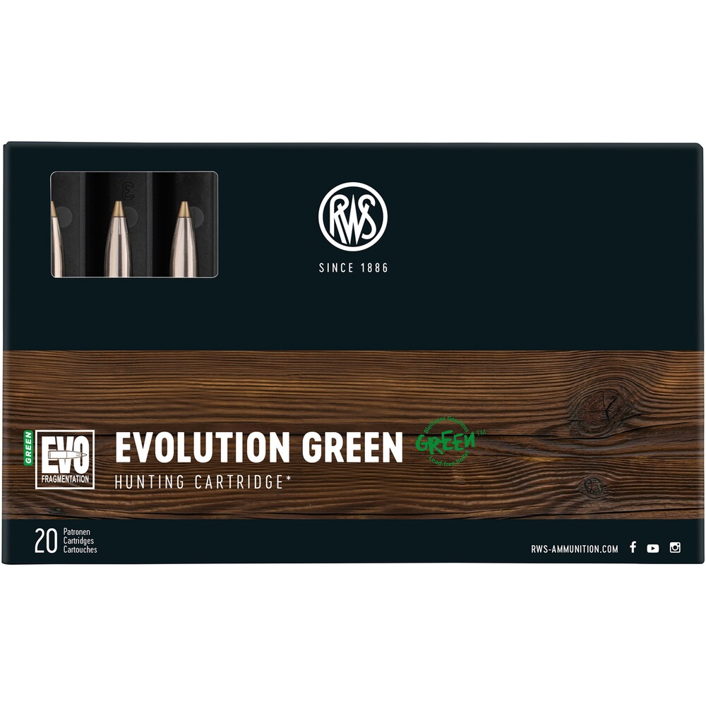 6,5x57 R Evolution Green 6,0g/93grs.