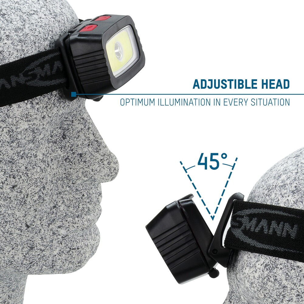 Headlamp HD200B, Ansmann