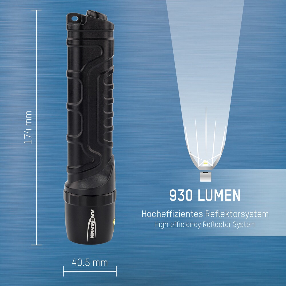 Taschenlampe M900P, Ansmann