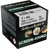 7x64 Screen-Ammo SCR Zink 6,5g/100grs., Sellier & Bellot