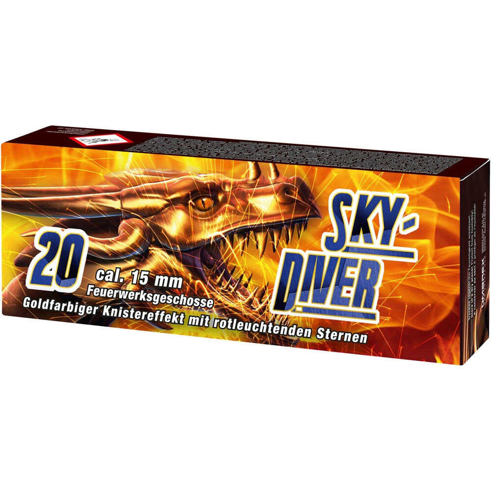 Effektset Sky Diver 15mm 20tlg