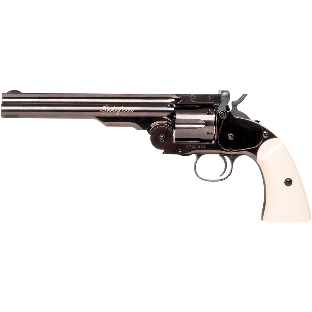 CO2 Revolver Schofield Steel Gray