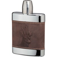 Hip flask 200 ml, deer, BEIER