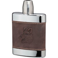 Hip flask 200 ml, deer, BEIER