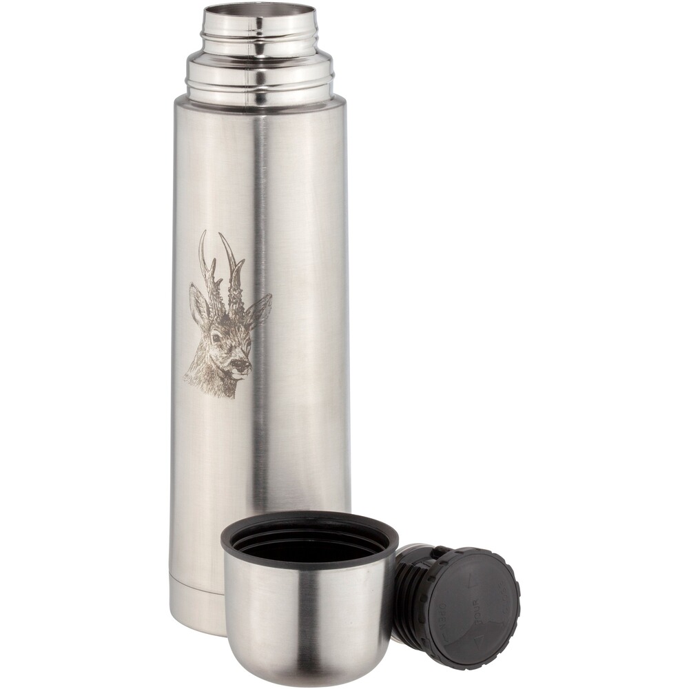 Bouteille isotherme en acier inoxydable avec motif animalier, 700 ml, BEIER