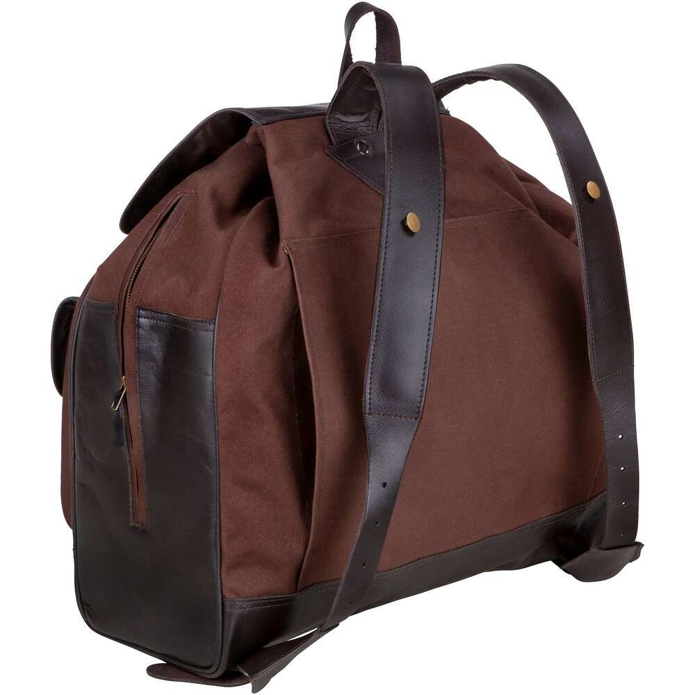 Backpack cotton/leather, Parforce