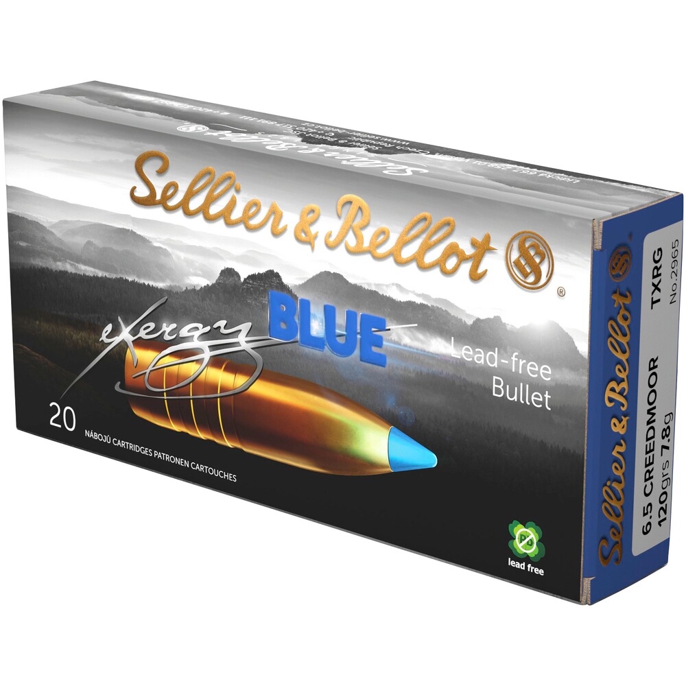 6,5 Creedmoor TXRG blue 7,8g/120grs.
