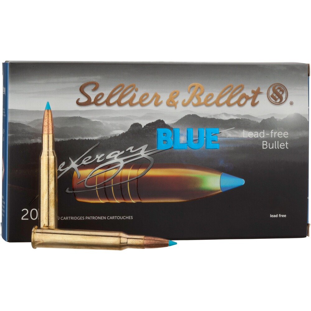 7x65 R pointe eXergy bleu 9,7g/150grs., Sellier & Bellot