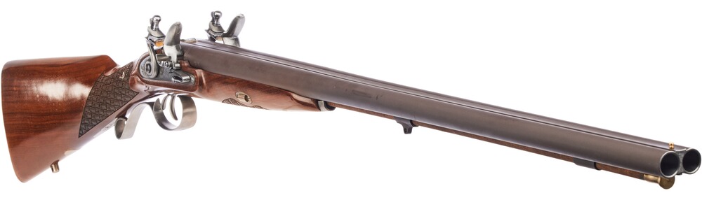 Vorderlader Gewehr Doppelflinte Luxus, Davide Pedersoli