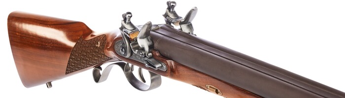 Vorderlader Gewehr Doppelflinte Luxus, Davide Pedersoli